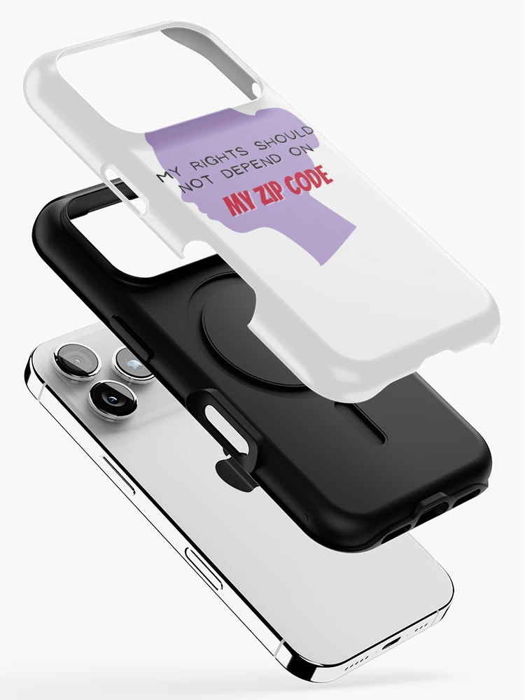 Thumbnail 2 of 4, iPhone Case, My Rights & My Zip Code designed and sold by MyTimeCreative.