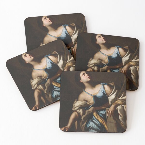 Item preview, Saint Lucy | Niccolo de Simone | Mid 17th Century Christian Art designed and sold by CJET.