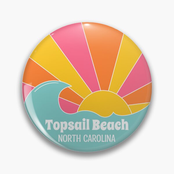 Item preview, Topsail Beach NC Retro designed and sold by East Coast Apparel.