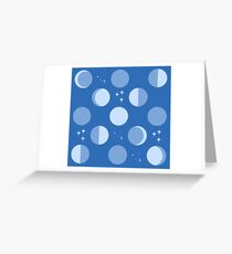 Moony Greeting Card