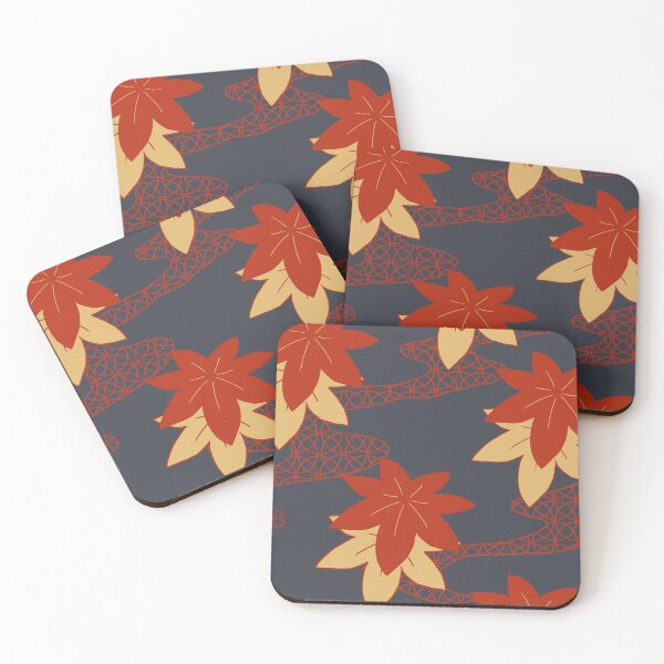 Item preview, 紅葉に流水 -Autumn leaves with running water- designed and sold by AtelierJasmine.