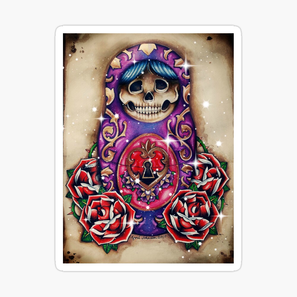 day of the dead russian doll