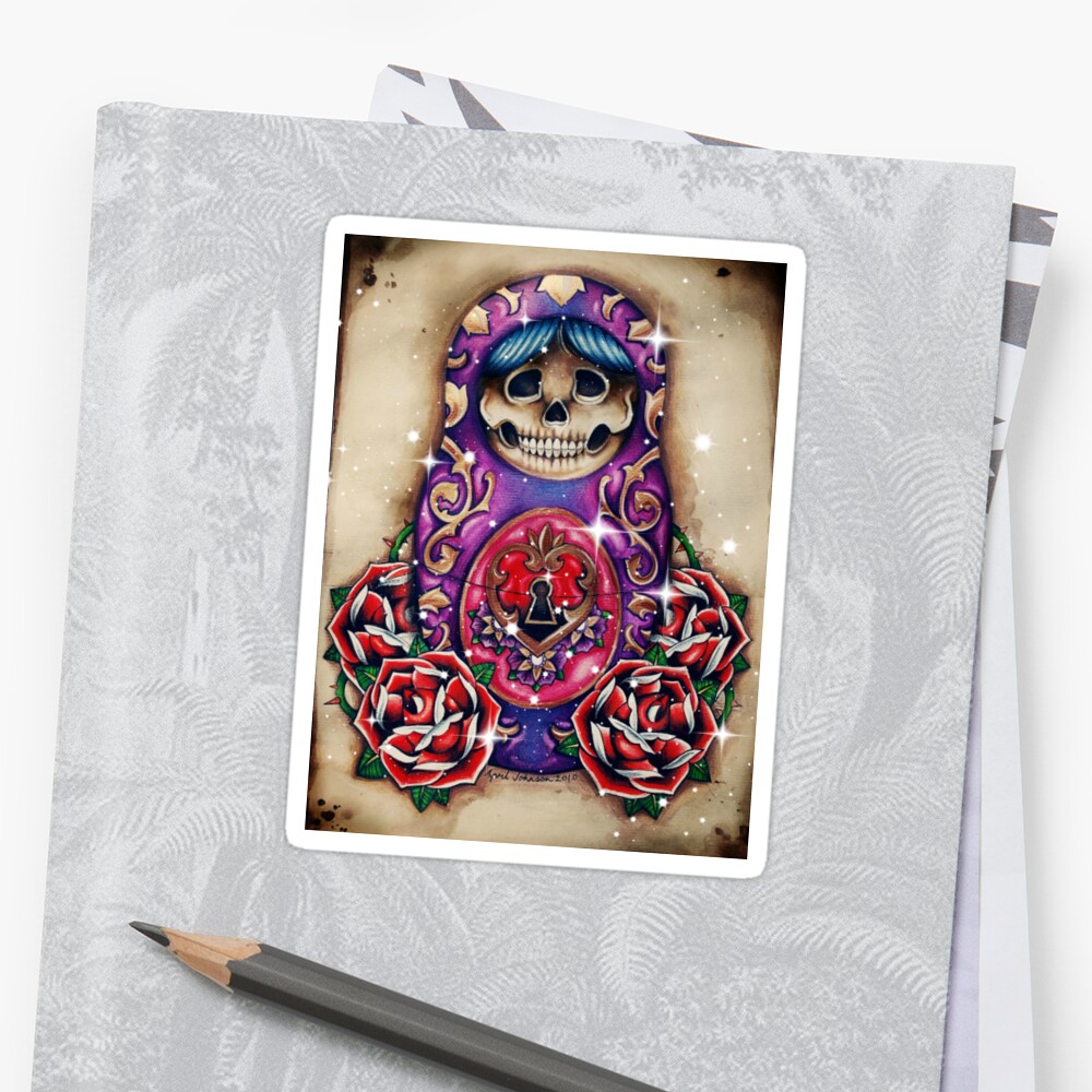 day of the dead russian doll