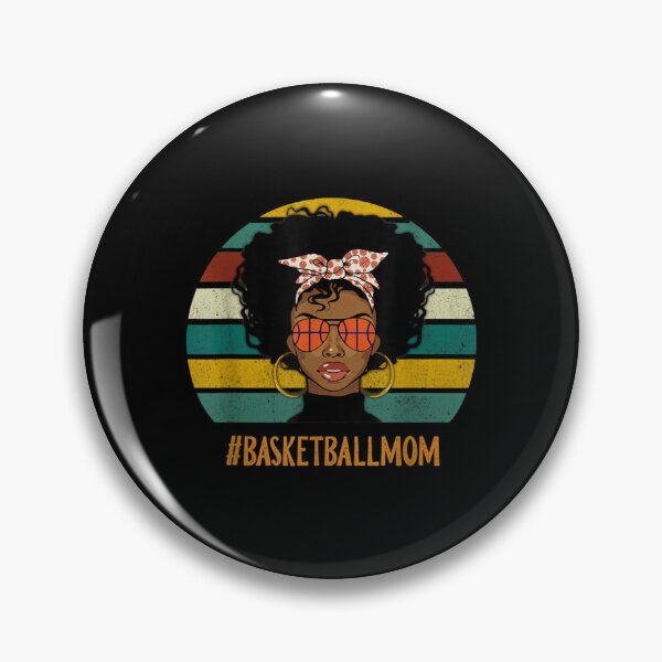 Artikelvorschau, Basketball-Mama-schwarze Frauen-Afroamerikaner-Afro-Geschenk entworfen und verkauft von AgnesGeller.