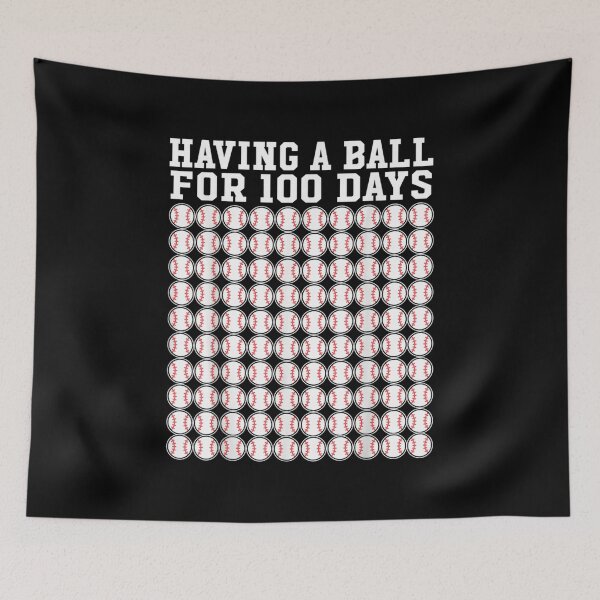 Item preview, Baseball 100 Days Of School  Player Teacher Boy Gift designed and sold by AgnesGeller.