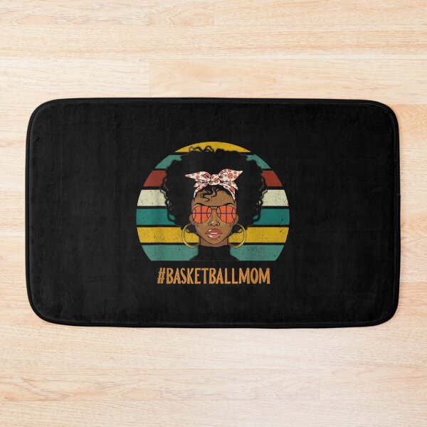 Artikelvorschau, Basketball-Mama-schwarze Frauen-Afroamerikaner-Afro-Geschenk entworfen und verkauft von AgnesGeller.