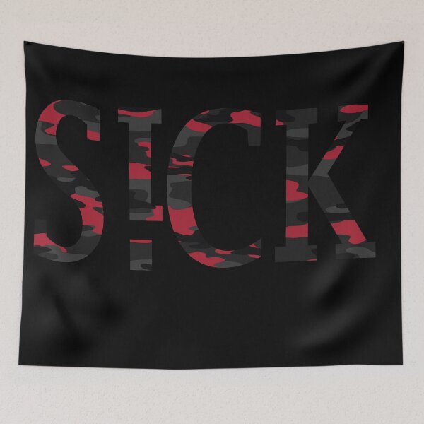 Item preview, S!ck Sickick red Nightshade  S!ckK!ck designed and sold by TheGreedyCrypto.