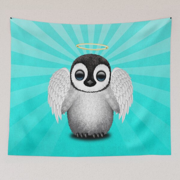 Item preview, Cute Baby Penguin Angel designed and sold by JeffBartels.