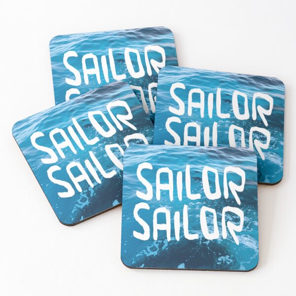 Item preview, Ocean Blue Sea, Sailor Sailor designed and sold by badlydrawnbabe.