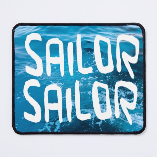 Item preview, Ocean Blue Sea, Sailor Sailor designed and sold by badlydrawnbabe.