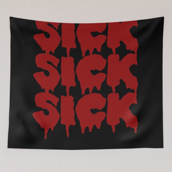 Item preview, S!ck Sickick red S!ckK!ck designed and sold by TheGreedyCrypto.