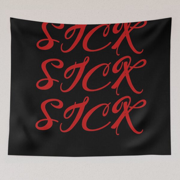 Item preview, S!ck Sickick red S!ckK!ck designed and sold by TheGreedyCrypto.