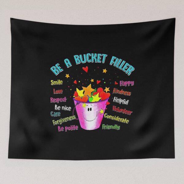 Item preview, Be A Bucket Filler Smile Love Teacher Gift Educator Tutor designed and sold by AgnesGeller.