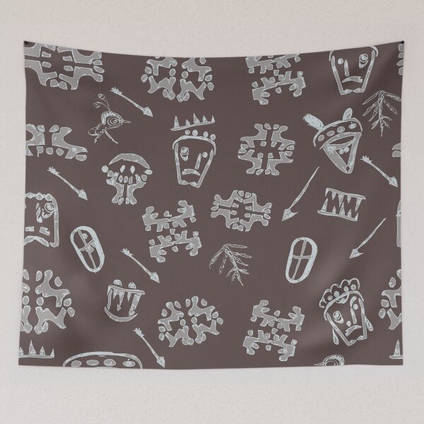 Item preview, African Tribal Masks Pattern designed and sold by antevasinart.