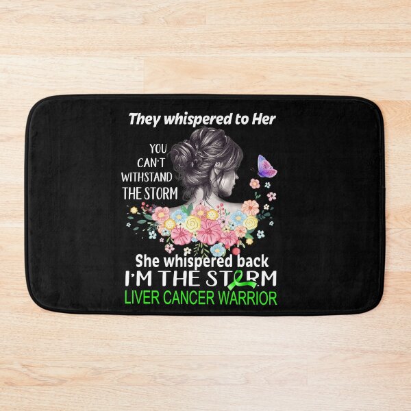 Item preview, Liver Cancer Warrior I'm The Storm Liver Cancer Awareness designed and sold by Hatjar.