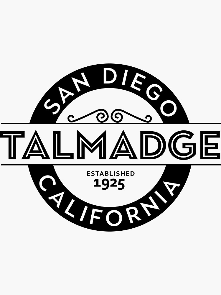 Thumbnail 3 of 3, Sticker, Talmadge Circle designed and sold by JaynaMcLeod.
