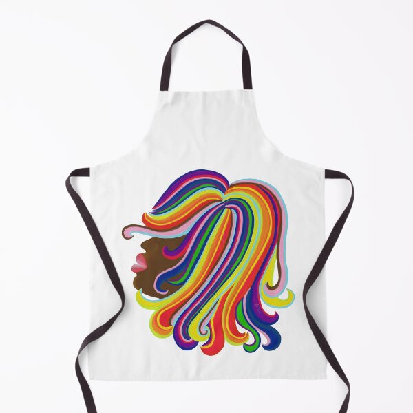 Item preview, Rainbow Hair Reimagined by Heather Nafe Art designed and sold by HeatherNafeArt.