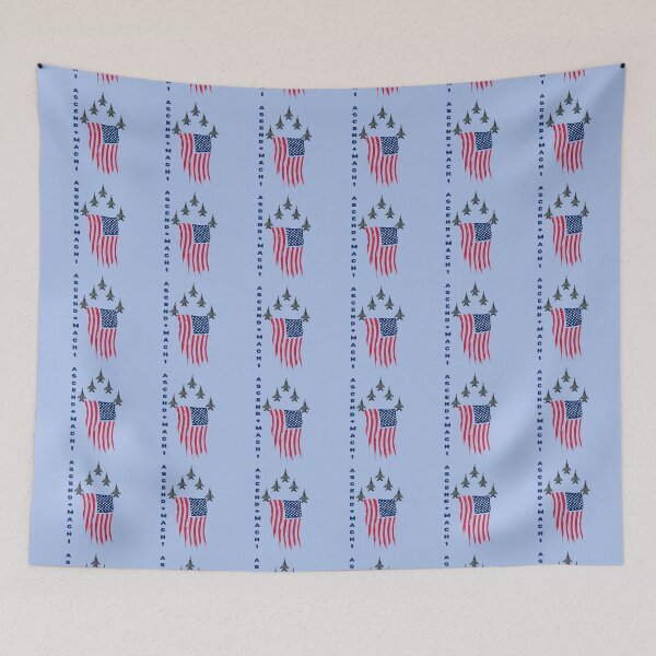 Item preview, Flag and F-15 formation design Ascend +Mach 1. Support your troops! designed and sold by tranquilbeach.