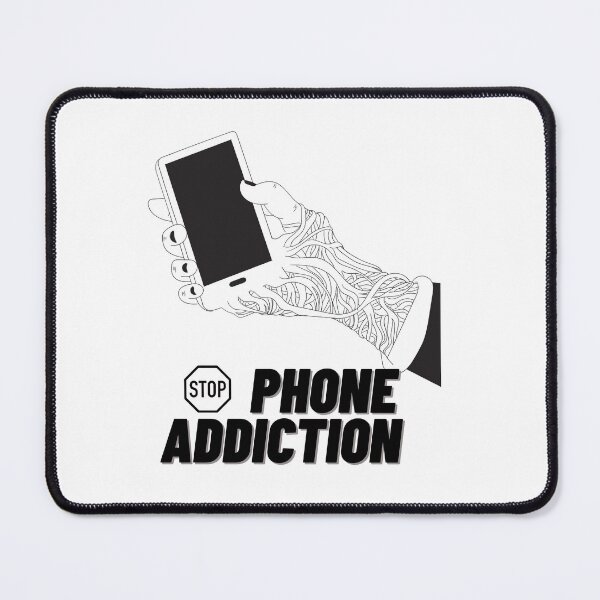 Item preview, Mobile Phone Addiction designed and sold by TodayArtTrend.
