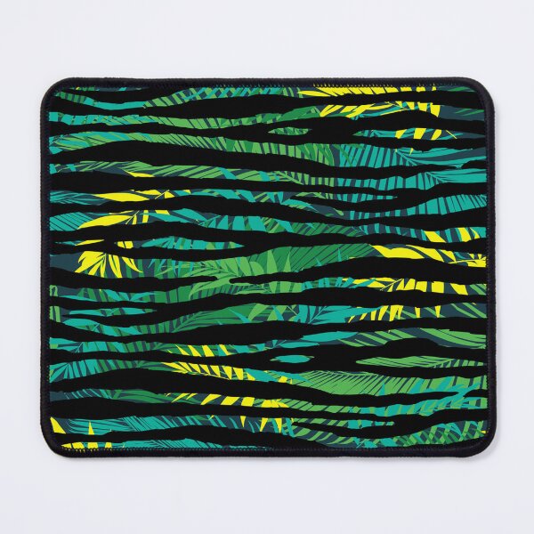 Artikelvorschau, Modischer, nahtloser Hintergrund mit Palmblättern-Muster entworfen und verkauft von leen12 Art Designs Prints.