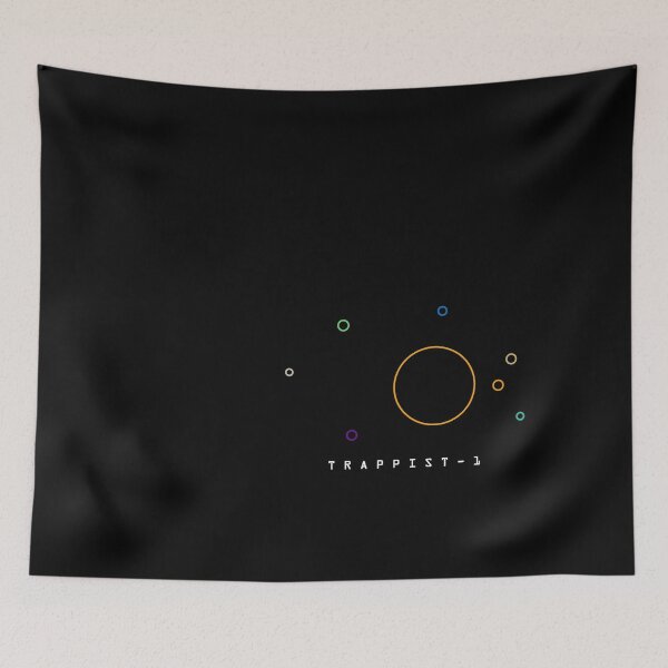 Item preview, Minimal Line TRAPPIST-1 System 2 designed and sold by NoirPineapple.