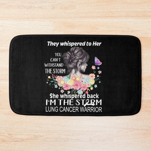 Item preview, Lung Cancer Warrior I'm The Storm Lung Cancer Awareness designed and sold by Hatjar.
