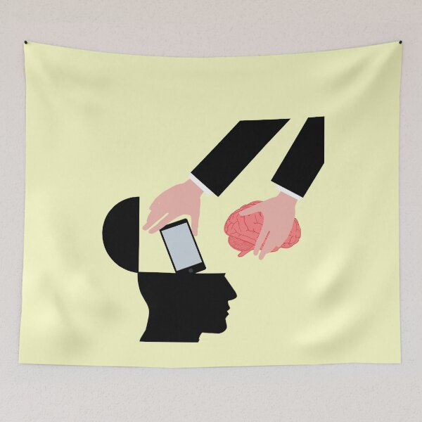 Item preview, Mobile Phone Addiction designed and sold by TodayArtTrend.