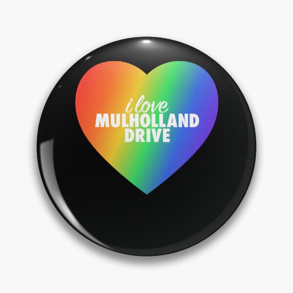 Item preview, People Call Me I Love Mulholland Drive Pride In Rainbow Colors Heart Retro Vintage designed and sold by DockinsJager.