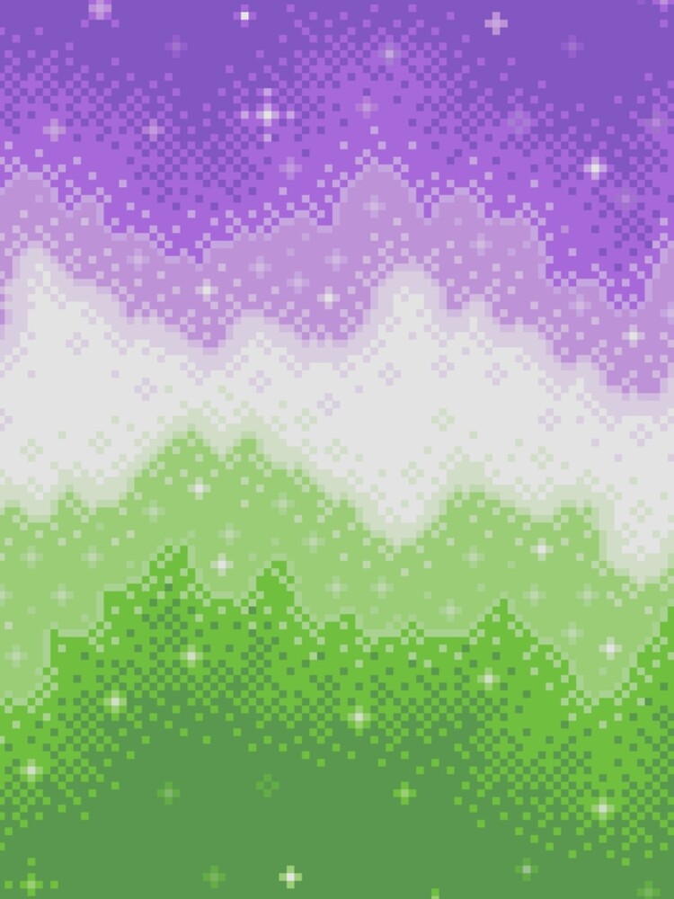 Genderqueer Pride Galaxy by sp8cebit