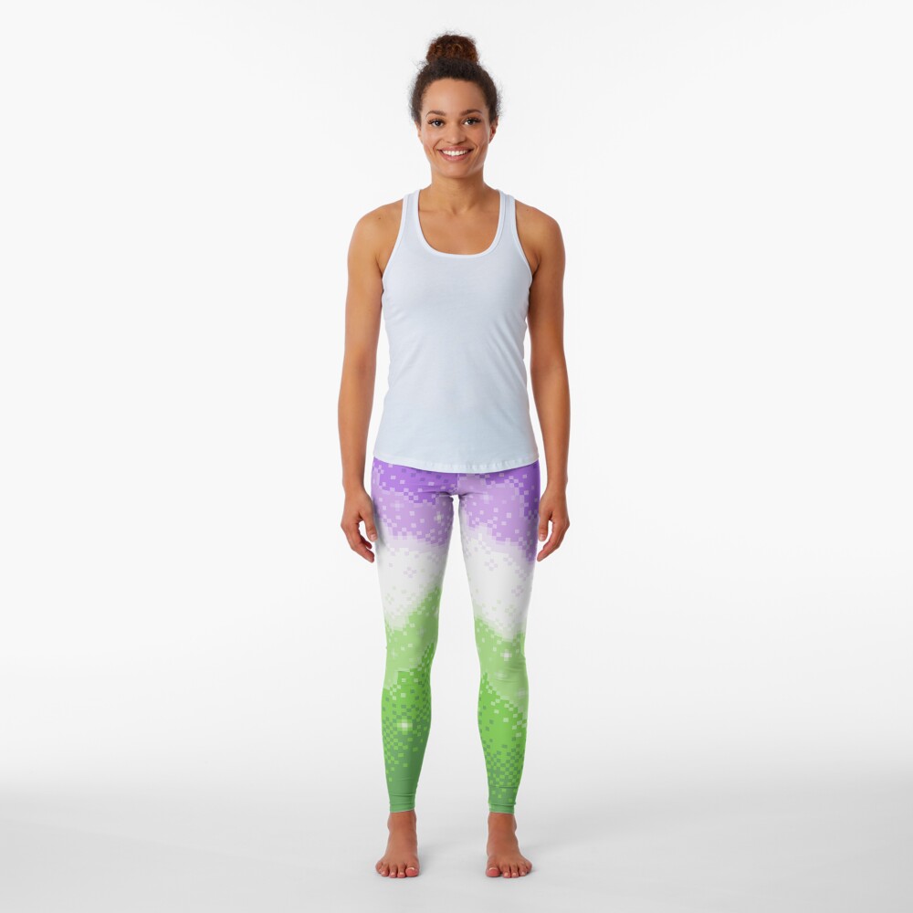 Genderqueer Pride Galaxy Leggings