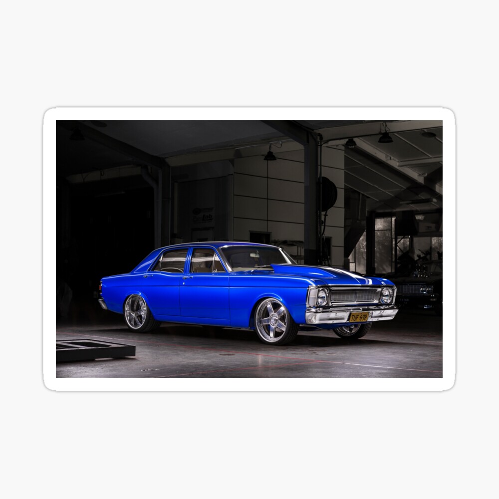 michael bellette s 1969 ford xw falcon poster by hoskingind redbubble redbubble