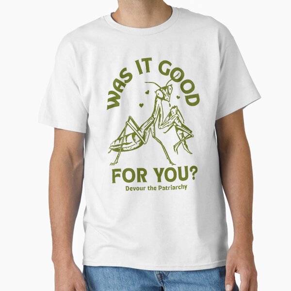 Item preview, Was It Good For You? Devour The Patriarchy Women's Rights Praying Mantis  designed and sold by The Whiskey Ginger Design Shop.