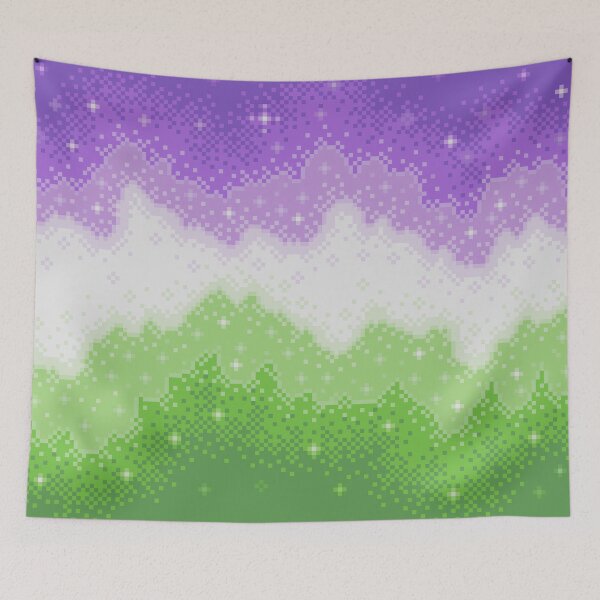Item preview, Genderqueer Pride Galaxy designed and sold by sp8cebit.