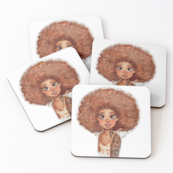Item preview, Afro and Tattoos designed and sold by kristalsmith.