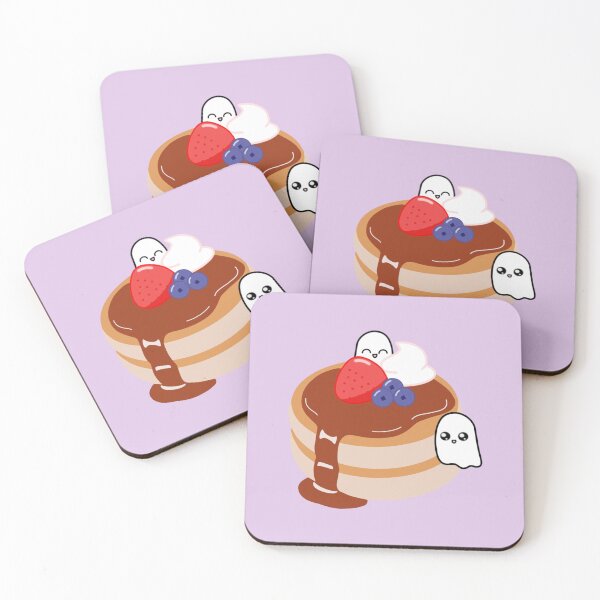 Item preview, Kawaii Pancake Ghosts designed and sold by TiffyAesthetics.