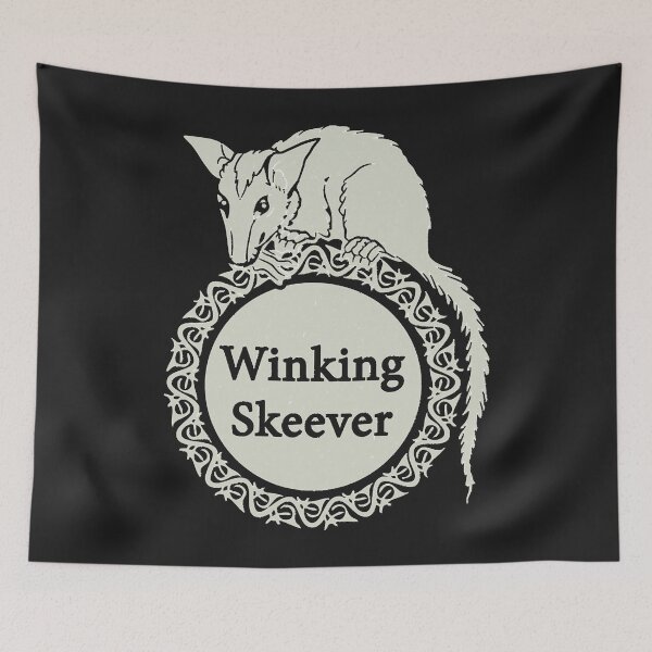 Item preview, The winking skeever designed and sold by DarrenPerry.