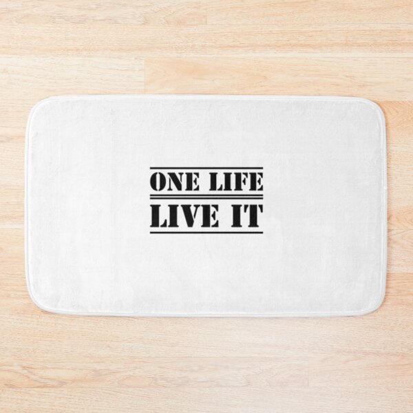Item preview, One life, Live it designed and sold by TuckerDauza.