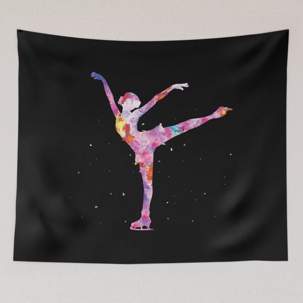 Item preview, Beautiful Figure Skater Girl Gift Idea - Figure Ice Skating designed and sold by RichardMarkham.