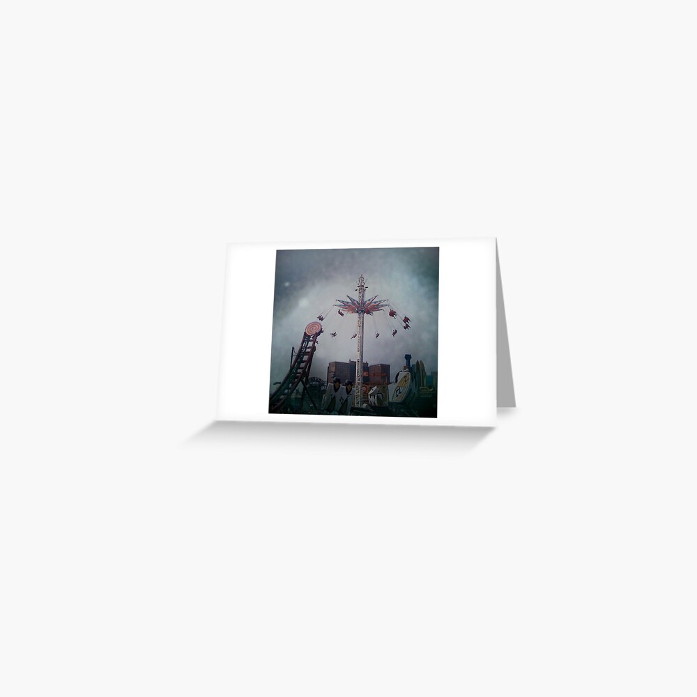 Top of the World - Coney Island Brooklyn Art Photo - Brooklyn Lover Gift Greeting Card