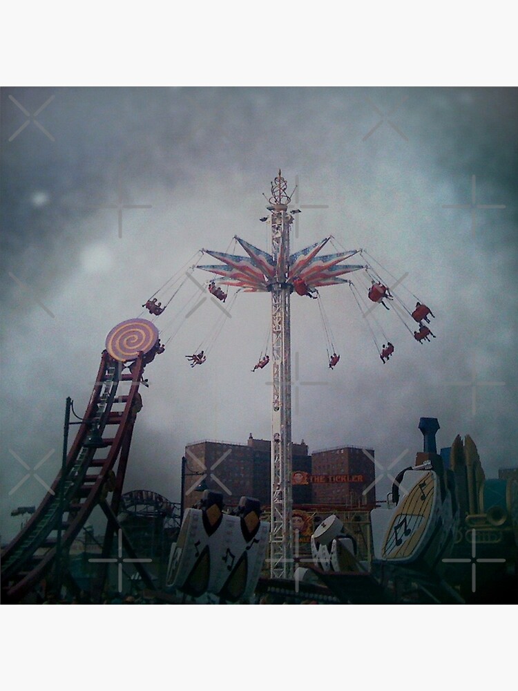 Top of the World - Coney Island Brooklyn Art Photo - Brooklyn Lover Gift by OneDayArt