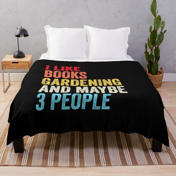 Artikelvorschau, Ich mag Bücher, Gartenarbeit und vielleicht drei Personen, Shirt, lustiges cooles Garten-Shirt für Männer, Frauen und Mädchen, Liebhaber, Geburtstag, Weihnachten, Geschenk entworfen und verkauft von xlnv.