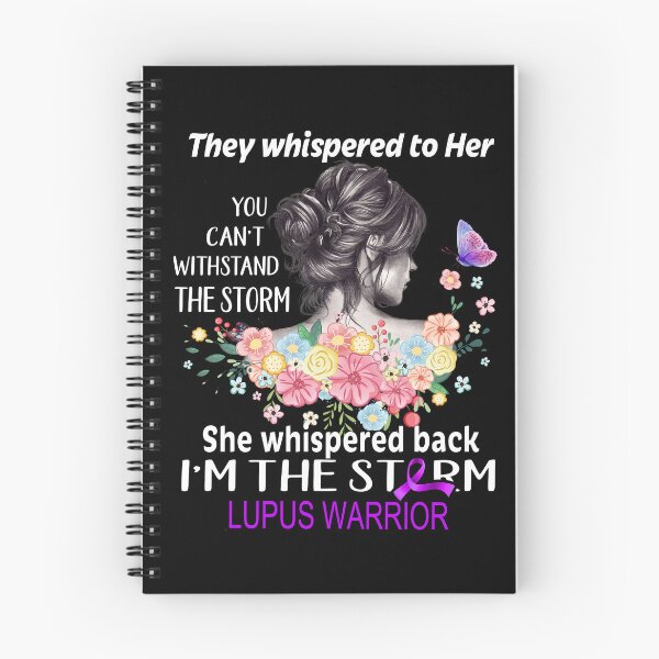 Item preview, Lupus Warrior I'm The Storm Lupus Awareness designed and sold by Hatjar.