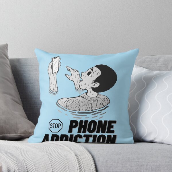Item preview, Mobile Phone Addiction designed and sold by TodayArtTrend.