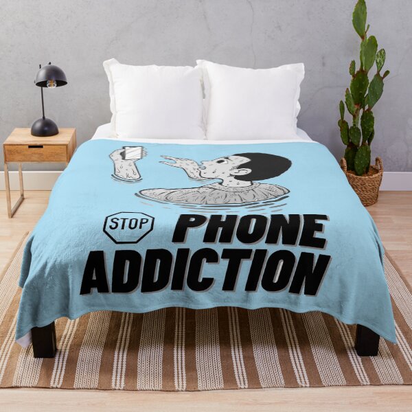 Item preview, Mobile Phone Addiction designed and sold by TodayArtTrend.