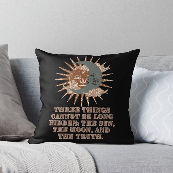 Item preview, Three things cannot be long hidden designed and sold by Scribblehound.