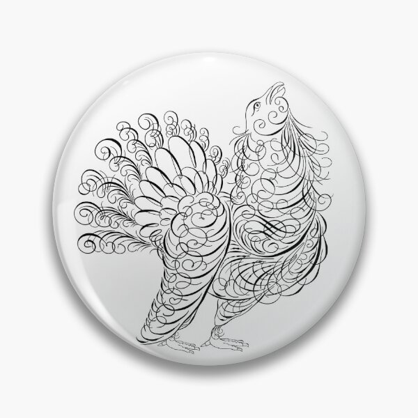 Item preview, Capercaillie Flourish designed and sold by Colby Cline.