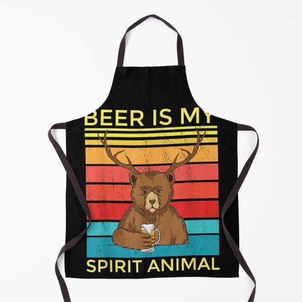 Item preview, Beer Is My Spirit Animal I Bear with Beer designed and sold by RichardMarkham.