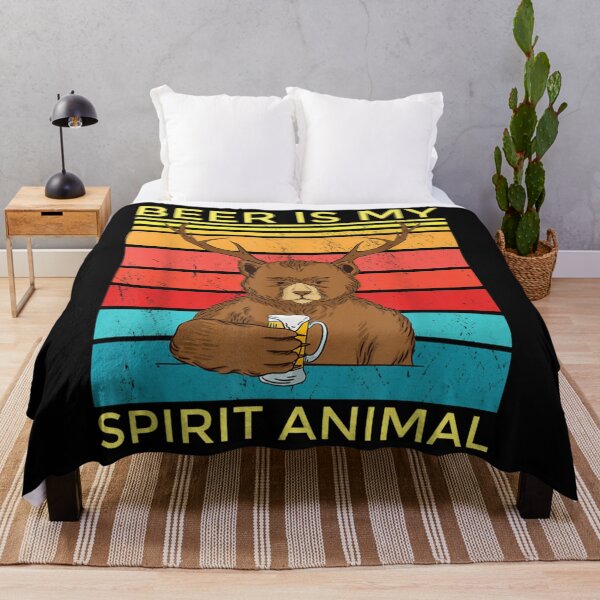 Item preview, Beer Is My Spirit Animal  I Bear with Beer designed and sold by RichardMarkham.