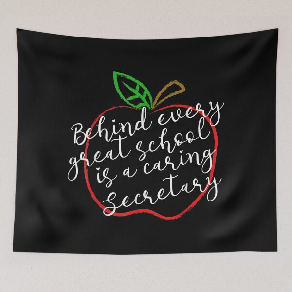 Item preview, Behind every great school is a caring school secretary designed and sold by RichardMarkham.