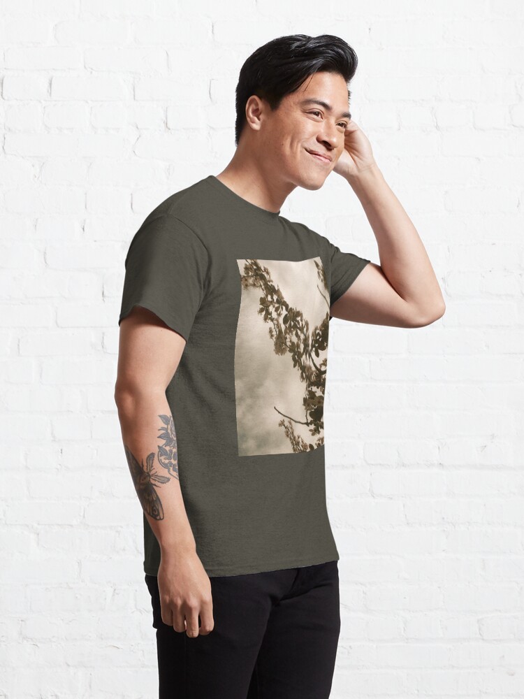 Thumbnail 5 of 7, Classic T-Shirt, Faded Blooms designed and sold by OneDayArt.